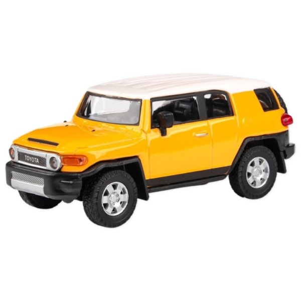 Macheta Kinsmart Toyota FJ Cruiser 1:36 Galben KT5343